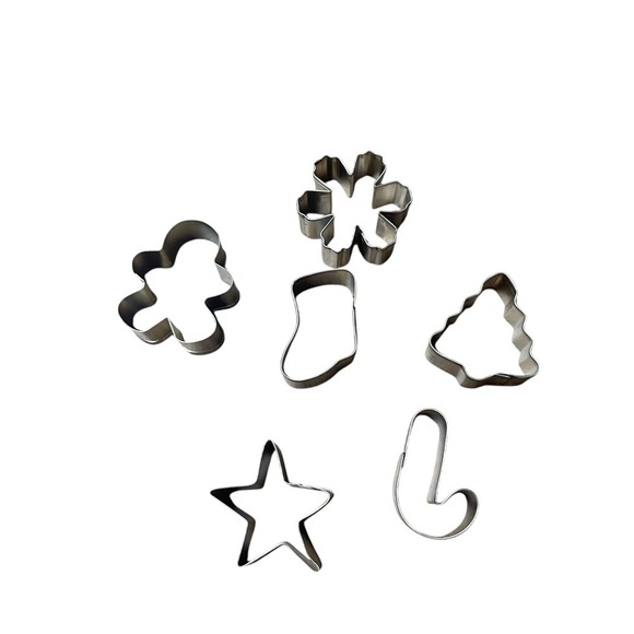 Holiday Cookie Cutter Set vintage‎ Y2K - Picture 1 of 6